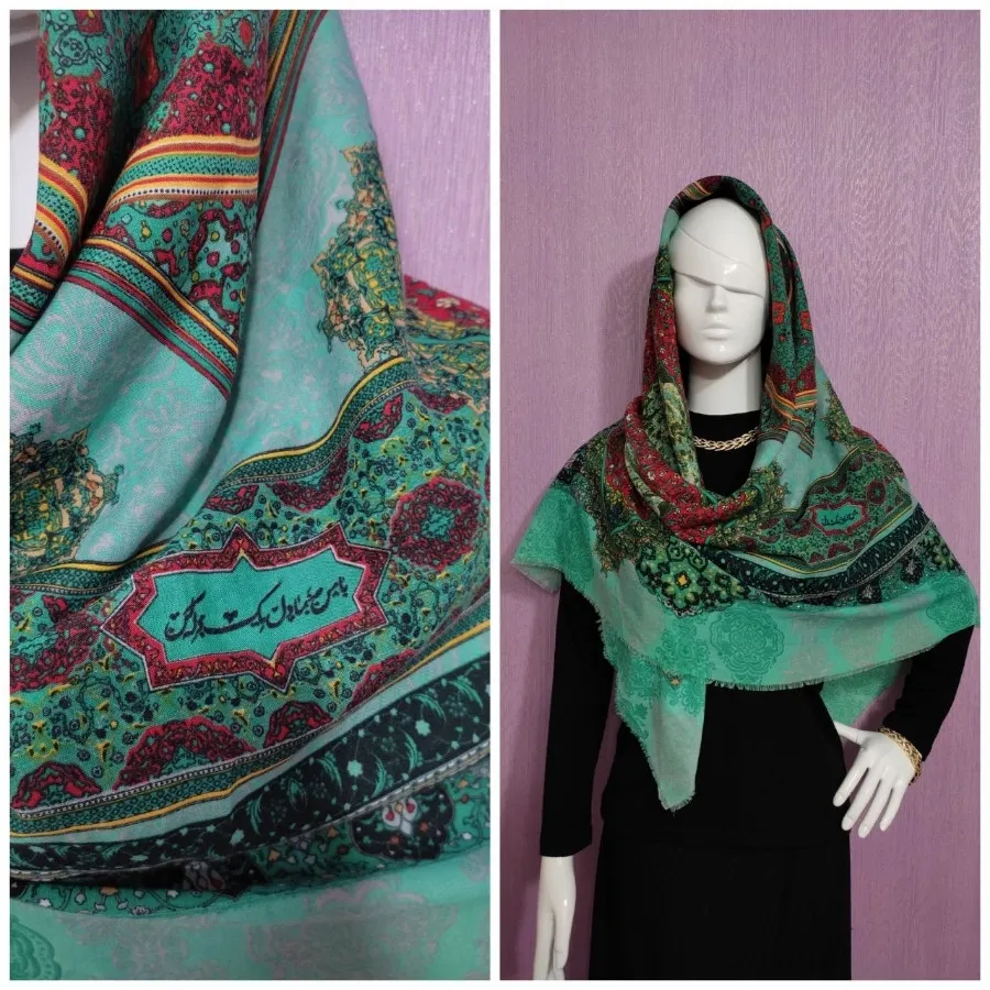 روسری نخی قواره بزرگ