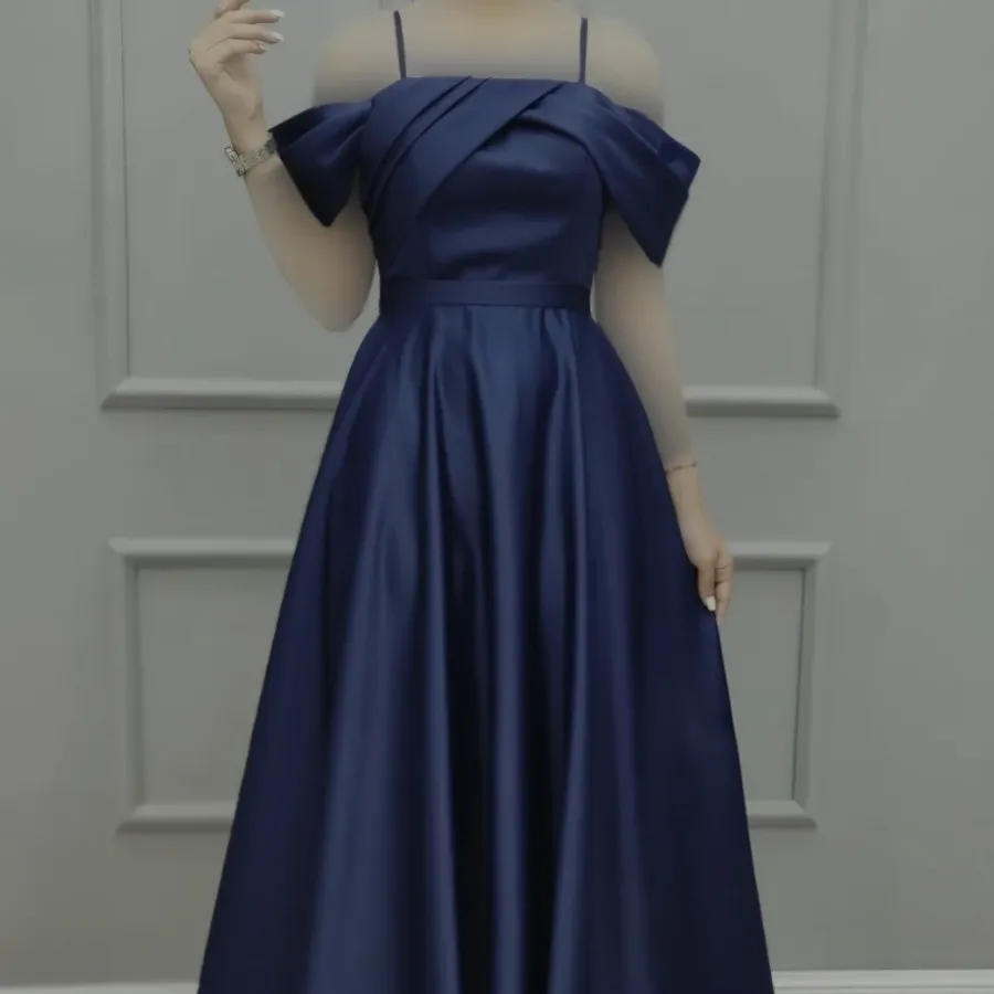 لباس مجلسی آبی رنگ