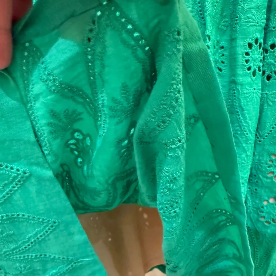 پیراهن وال خامه دوزی