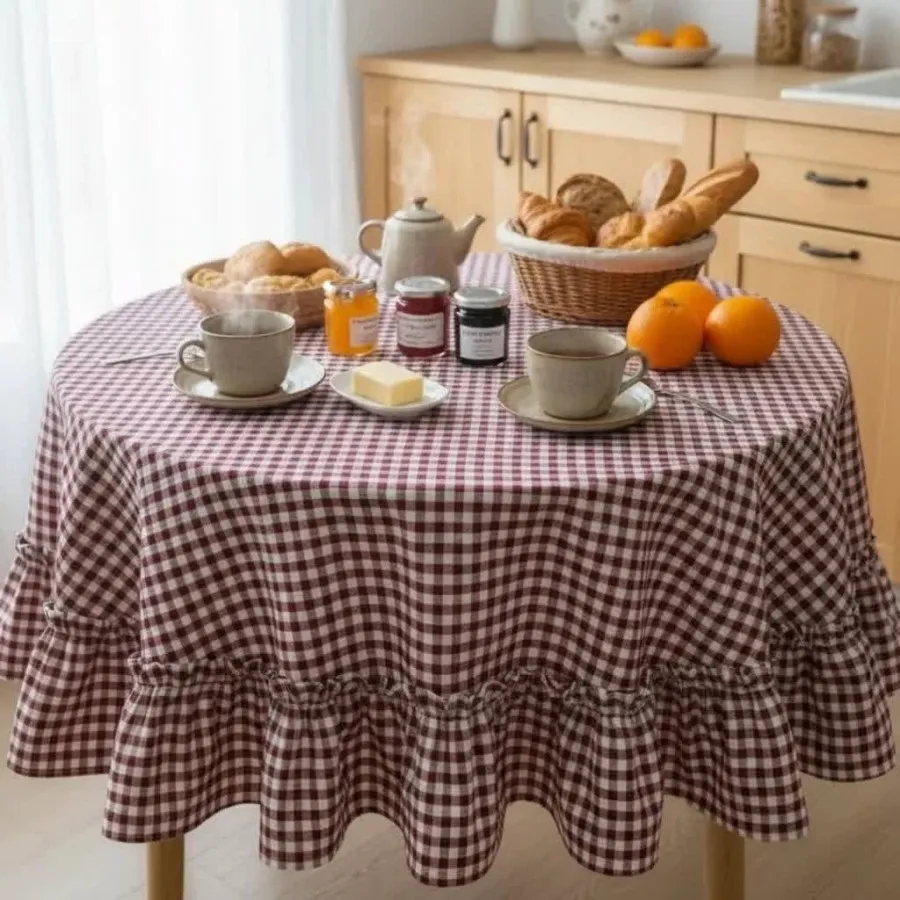 رومیزی چهارخونه تترون