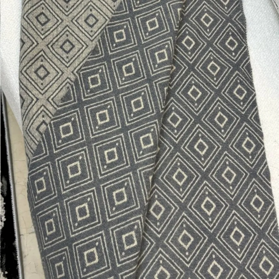 شال دو رو طوسی