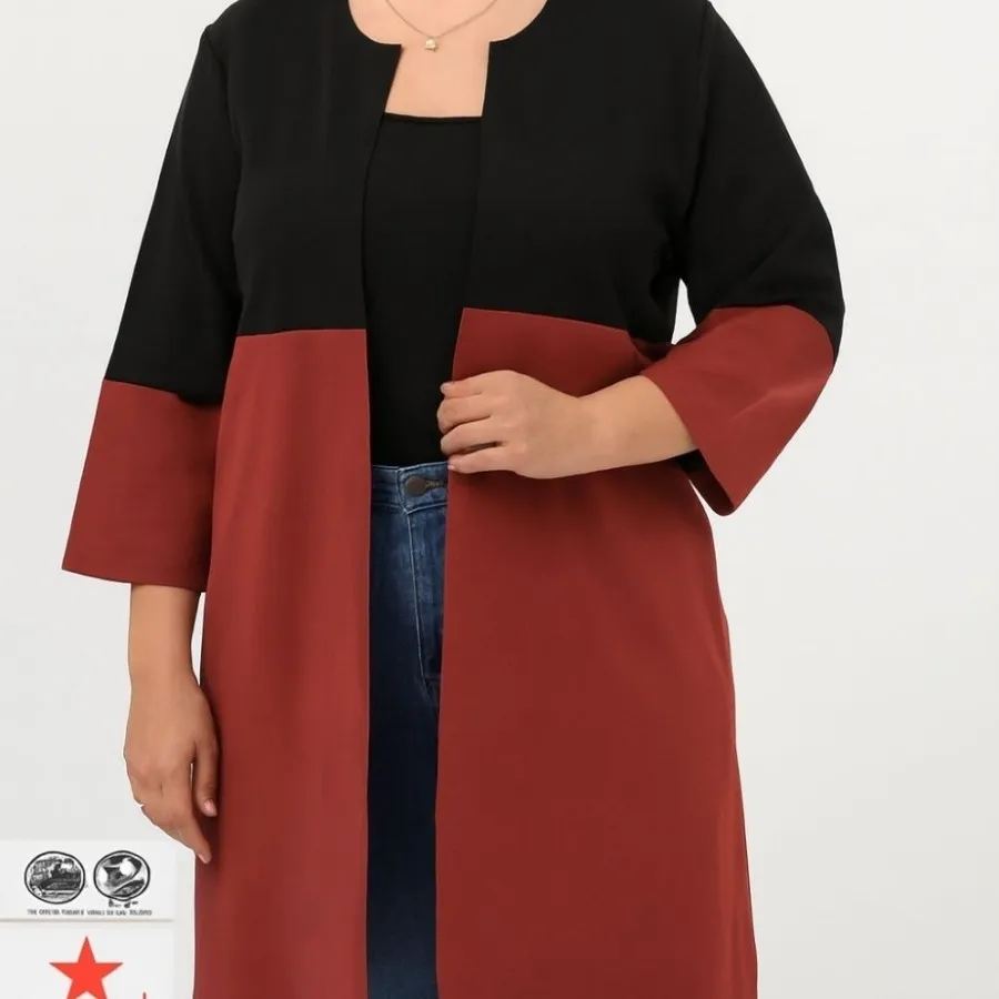 پالتو بافت سایزبزرگ