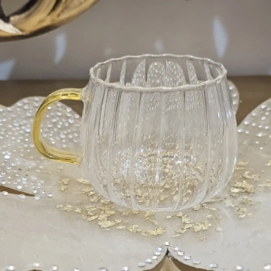 ماگ پیرکس دسته عسلی