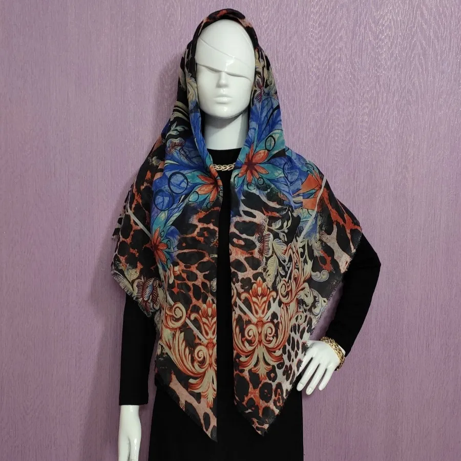 روسری نخی قواره بزرگ