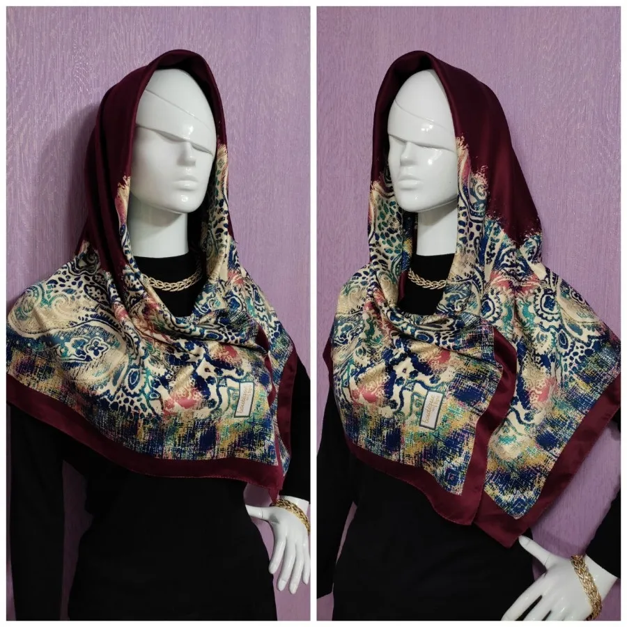 روسری ساتن خارجی