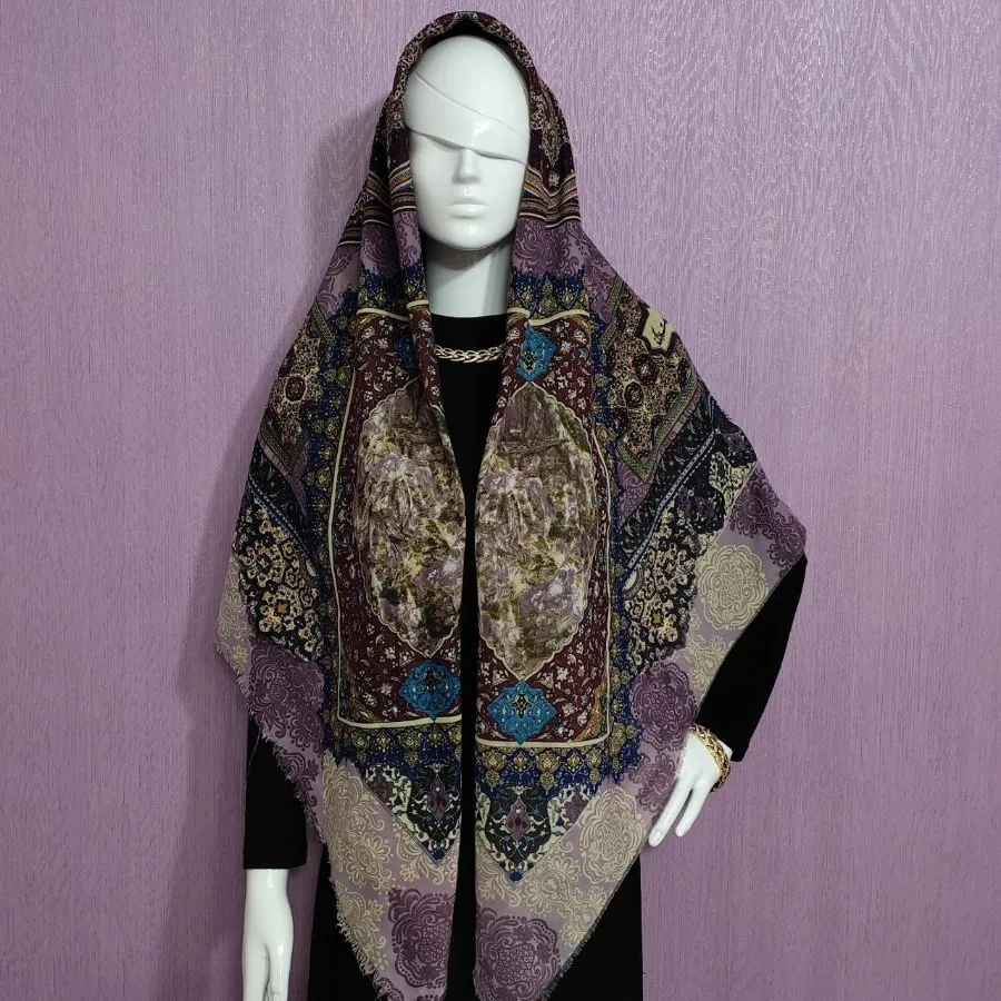 روسری نخی قواره بزرگ