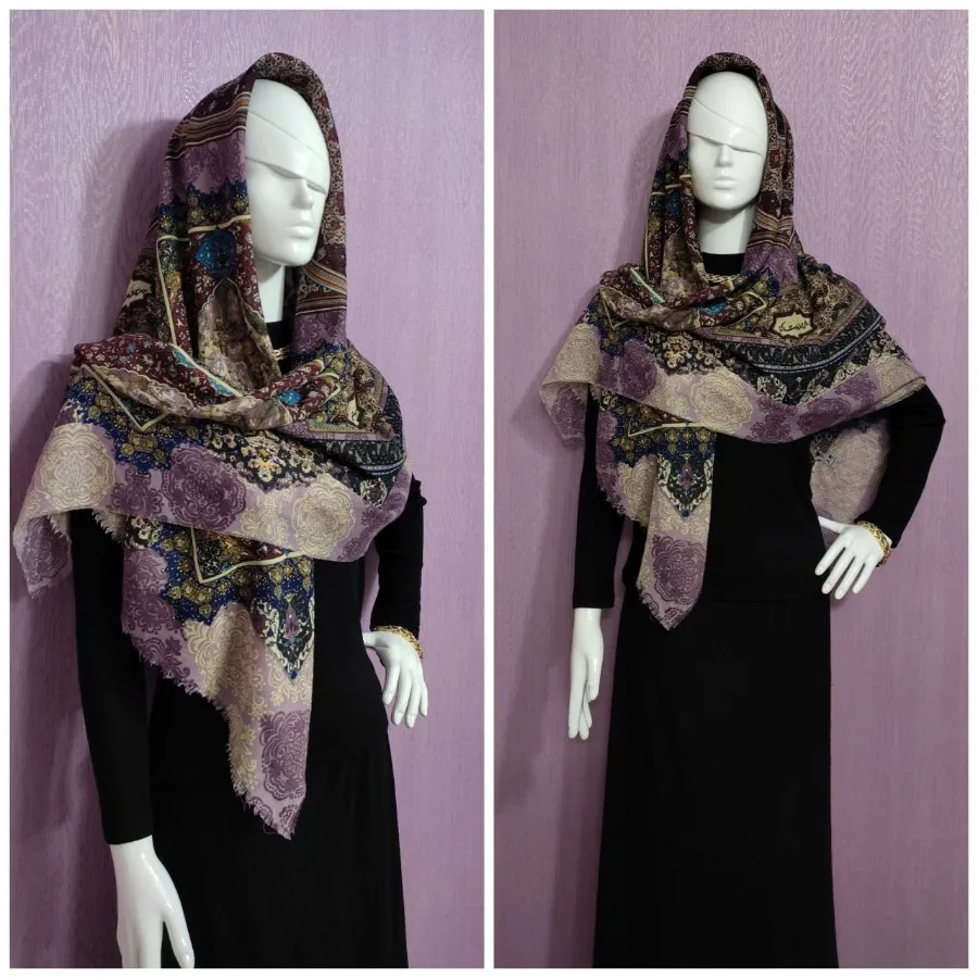 روسری نخی قواره بزرگ