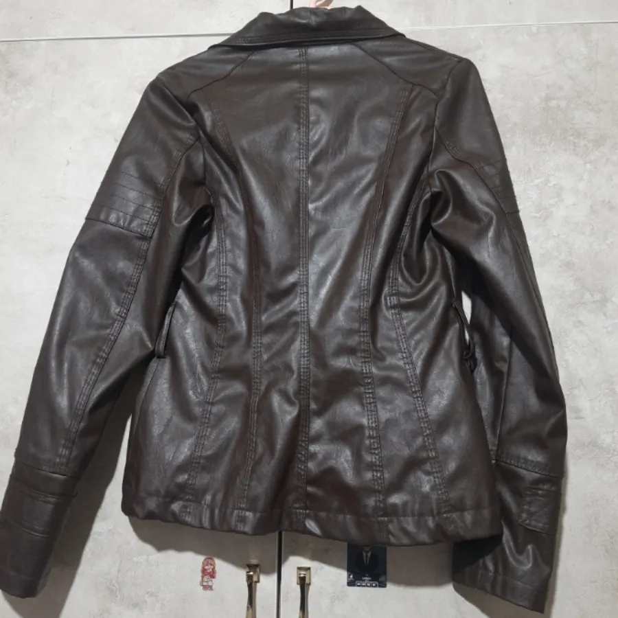 کاپشن قهوه ای سوخته