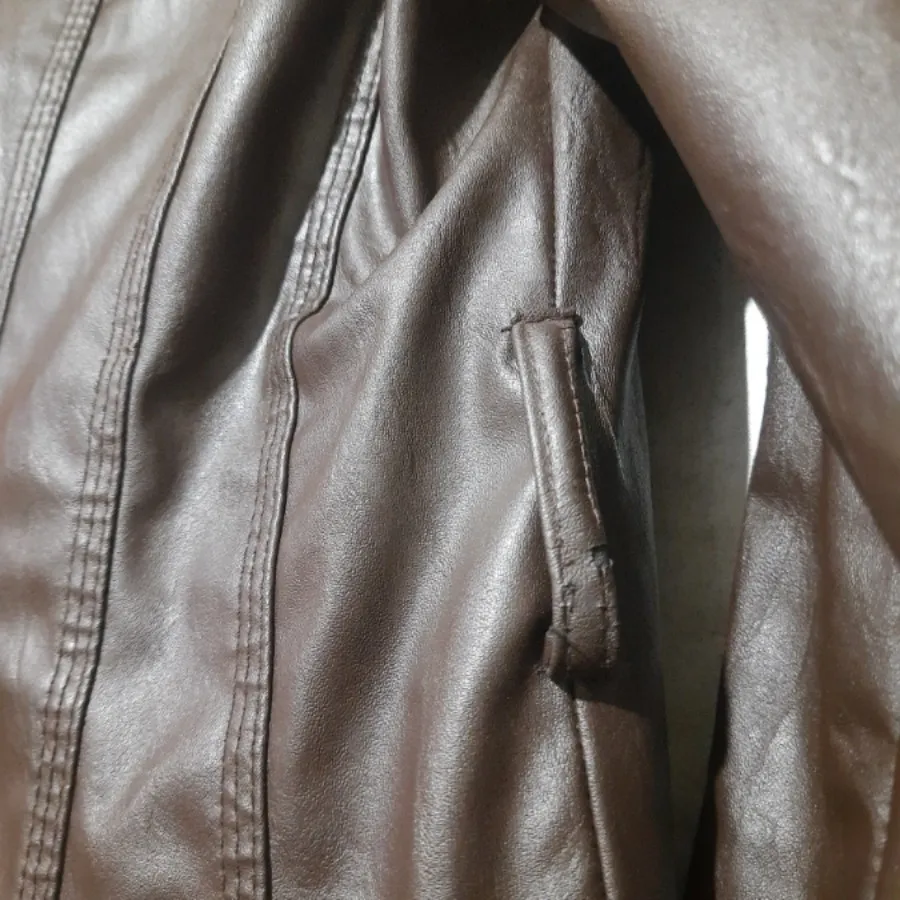 کاپشن قهوه ای سوخته