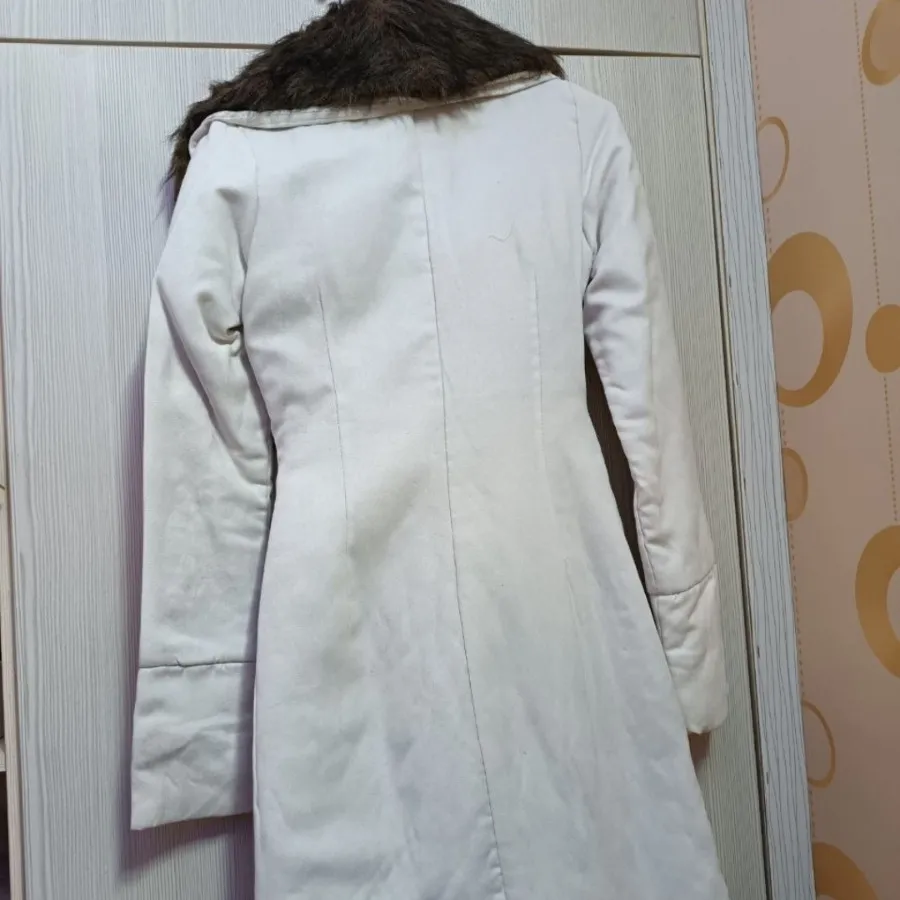 پالتو سفید خزدار ترند