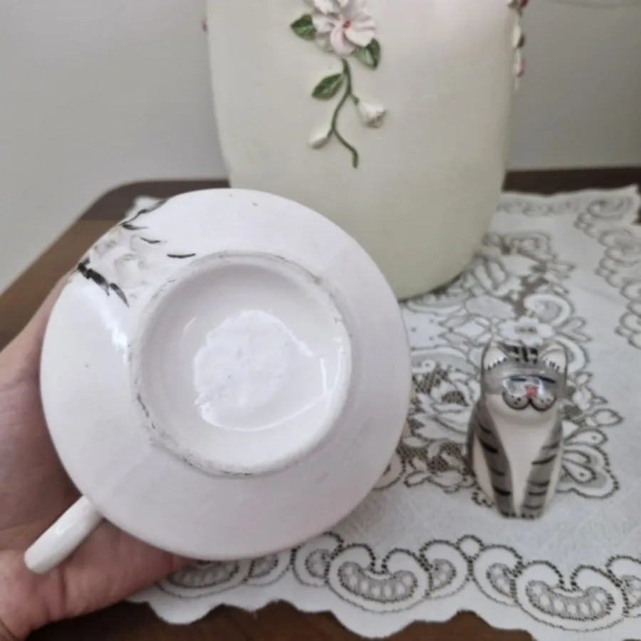 ست ماگ و نمکدان گربه