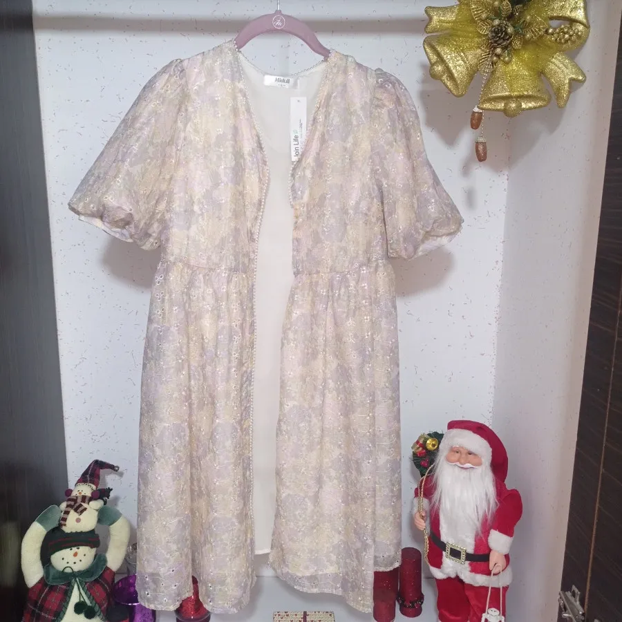 پیراهن خامه دوزی دخترانه