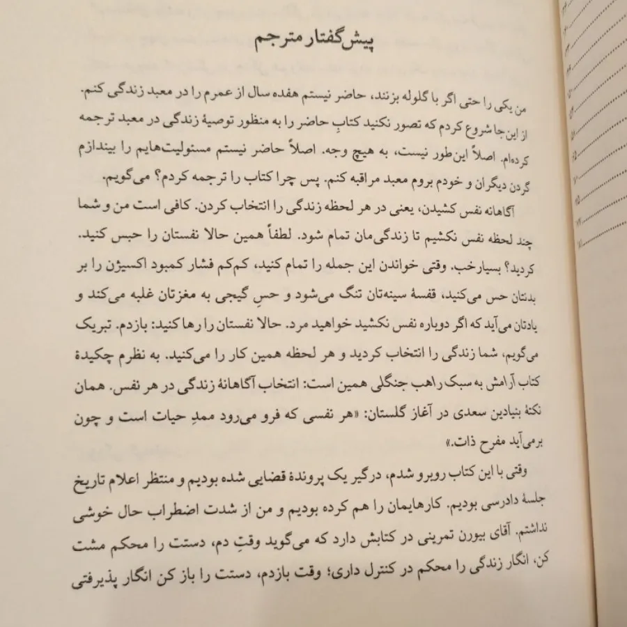 آرامش به سبک راهب جنگلی