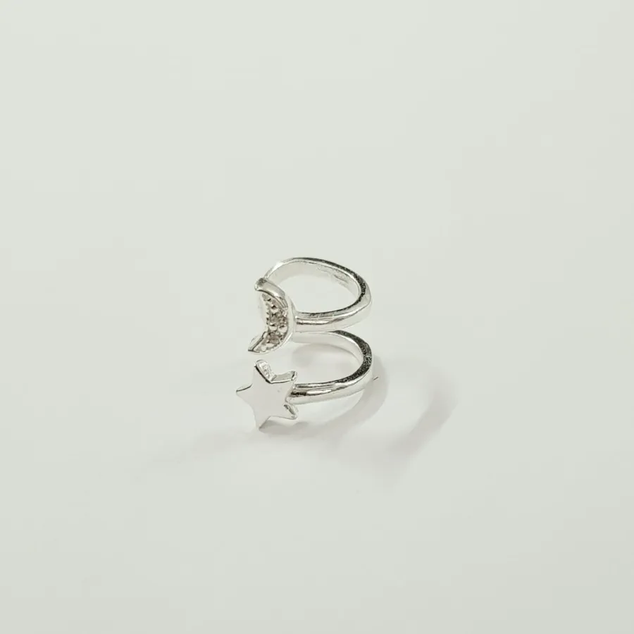 گوشواره ایرکاف نقره 925