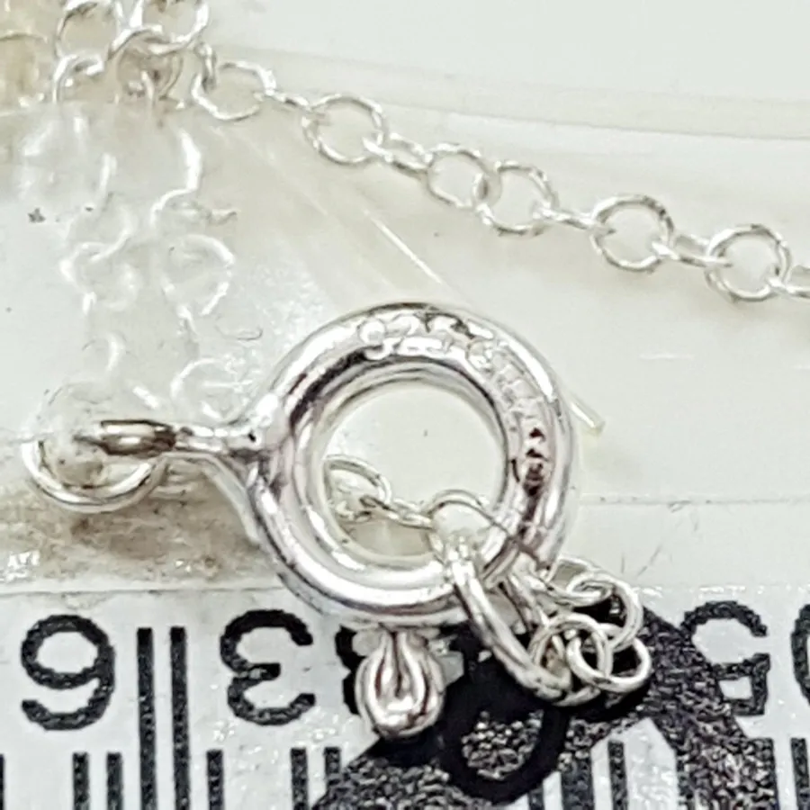 دستبند نقره 925 سنگ زیرکن