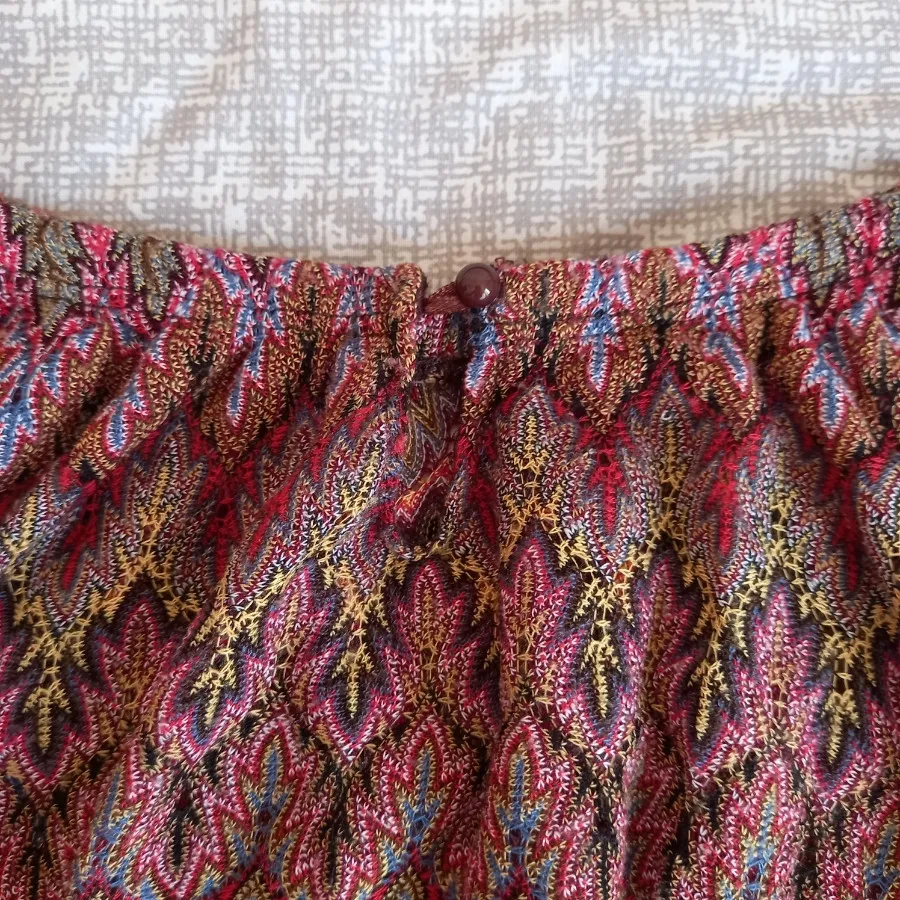 بلوز طرح دار