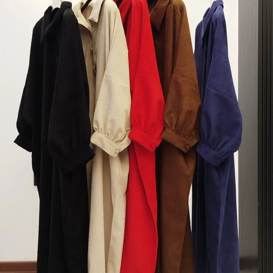 مانتو کفتان پاییزه برکه