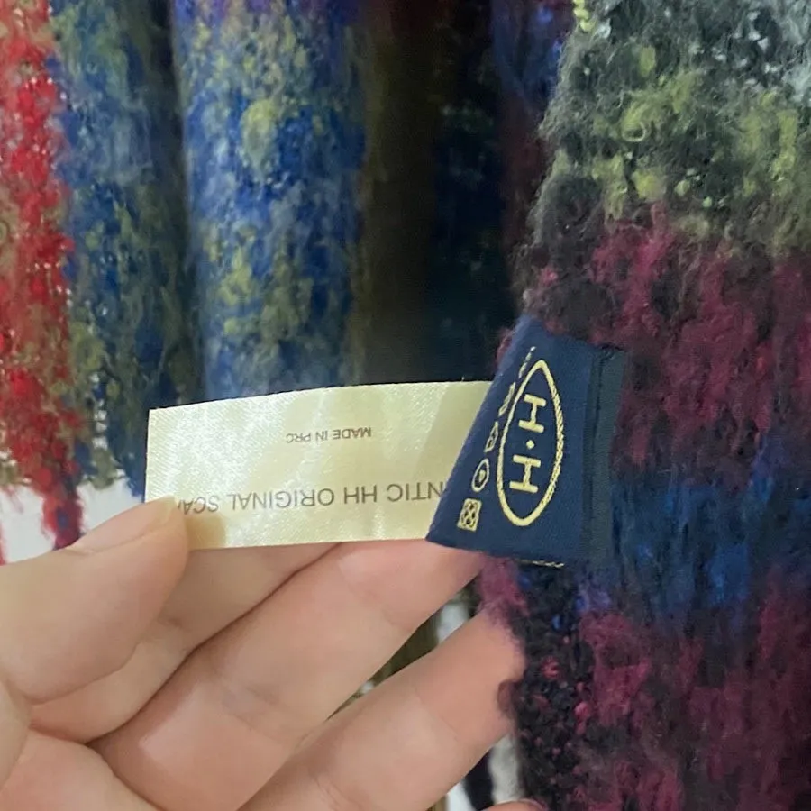 شال پانچو پشمی انگلیسی