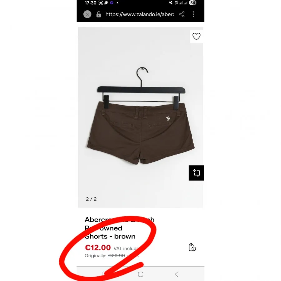 شلوارک برند ابرکرومبی