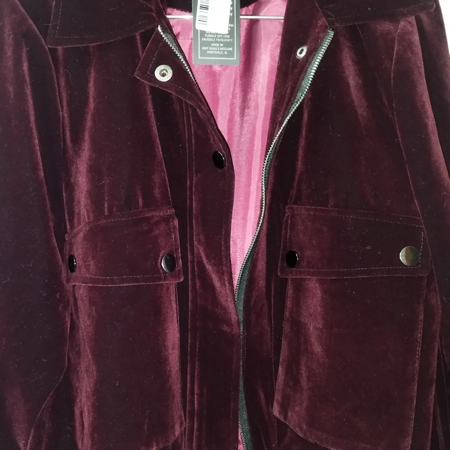 کت مخمل زرشکی