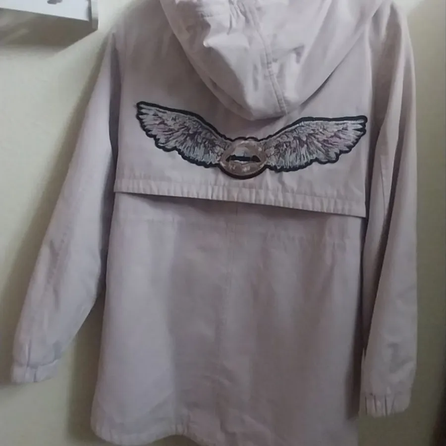 کاپشن صورتی خارجی