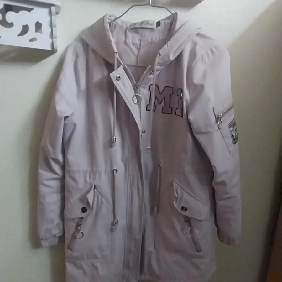 کاپشن صورتی خارجی