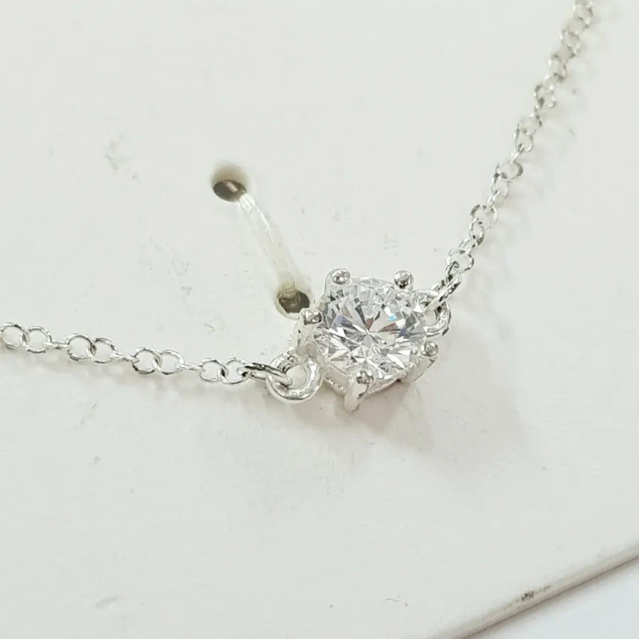 دستبند نقره 925 زیرکنیا