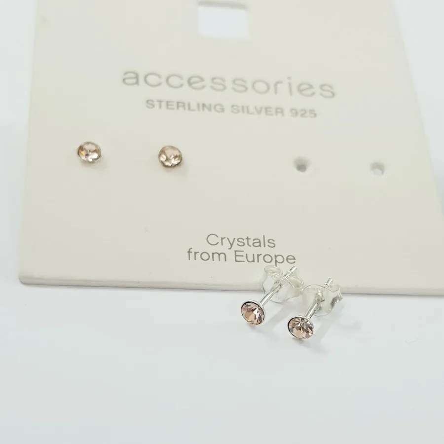 پک گوشواره گلگوش نقره 925