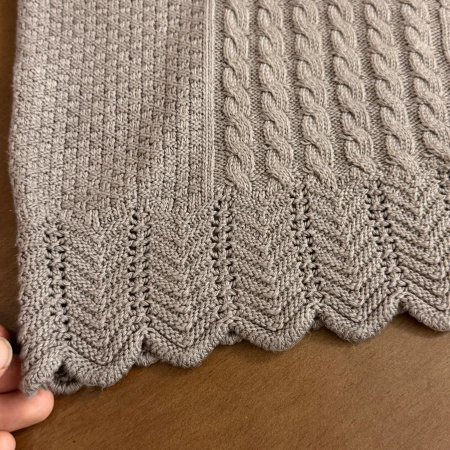 پیراهن بافت دخترانه