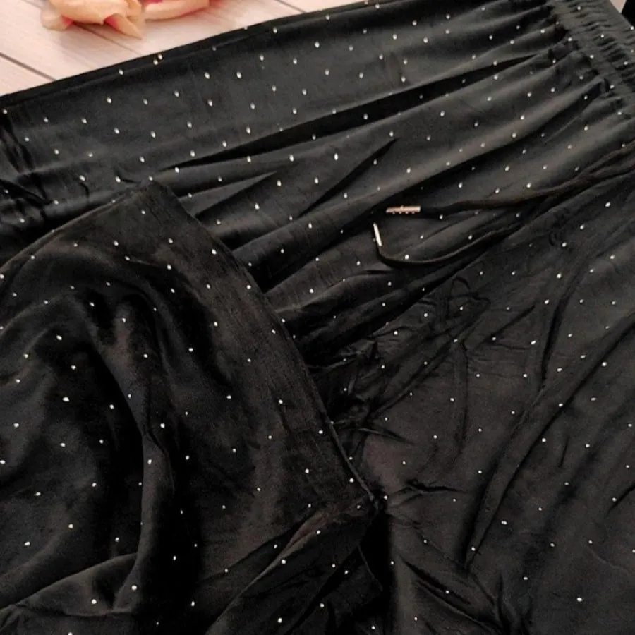 شلوار بگ نگینی