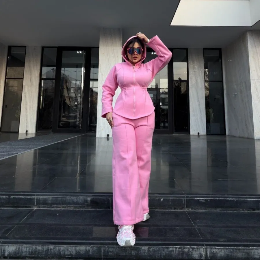 ?ست بلوز شلوار کمر گنی