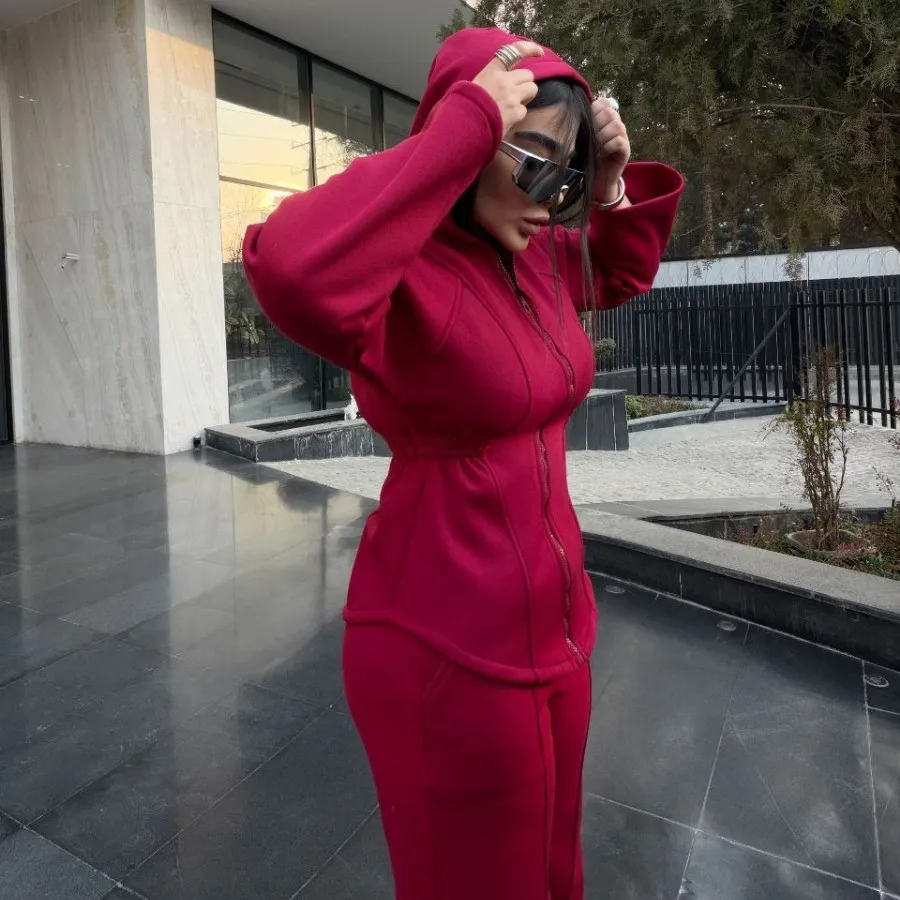 ?ست بلوز شلوار کمر گنی