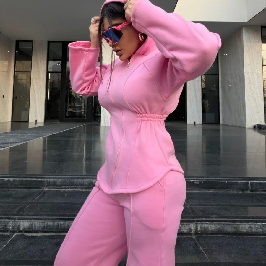 ?ست بلوز شلوار کمر گنی