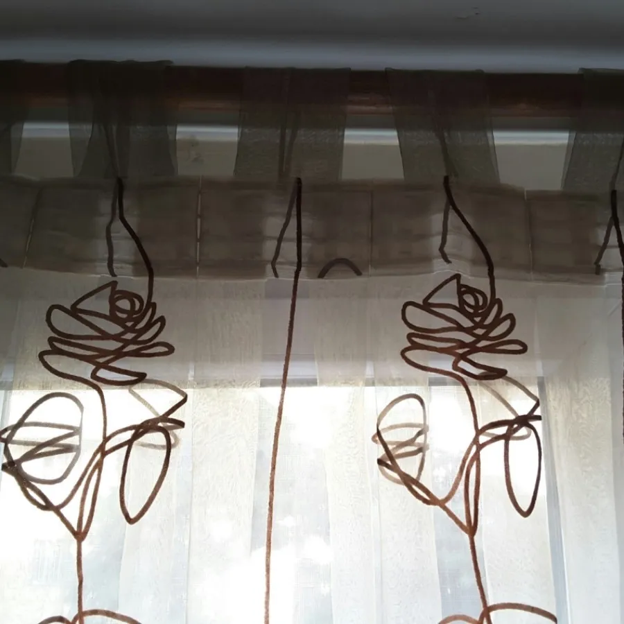 پرده حریر 2×150