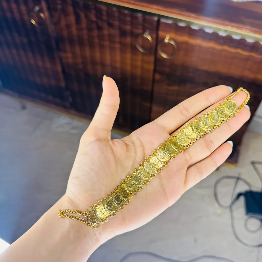 دستبند سکه ای سنتی