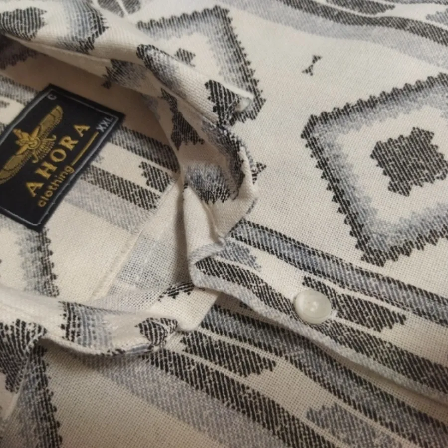 پیراهن مردانه طرح دار