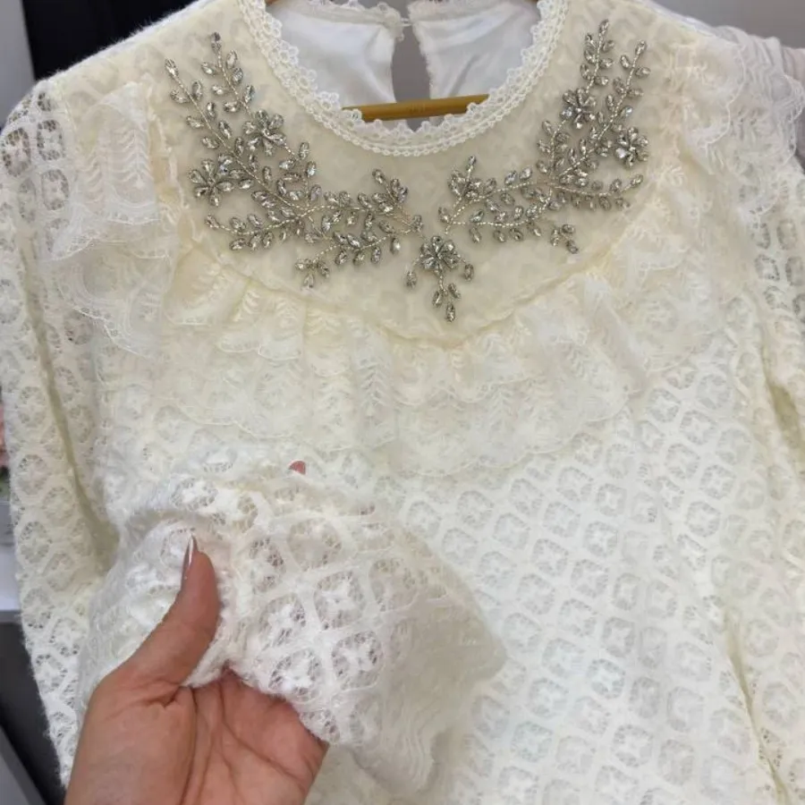 شومیز کارشده بهاره