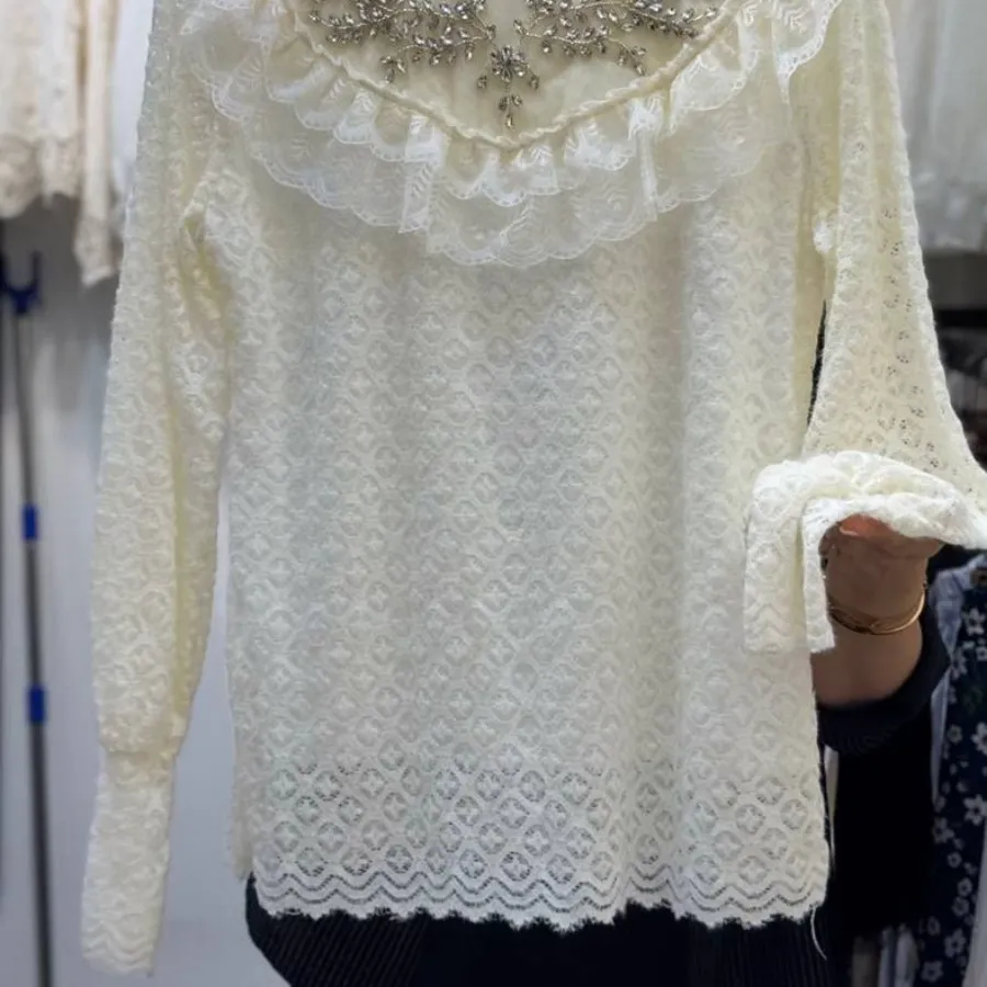 شومیز کارشده بهاره