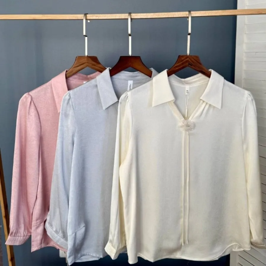 شومیز جنس ساتن  شیک