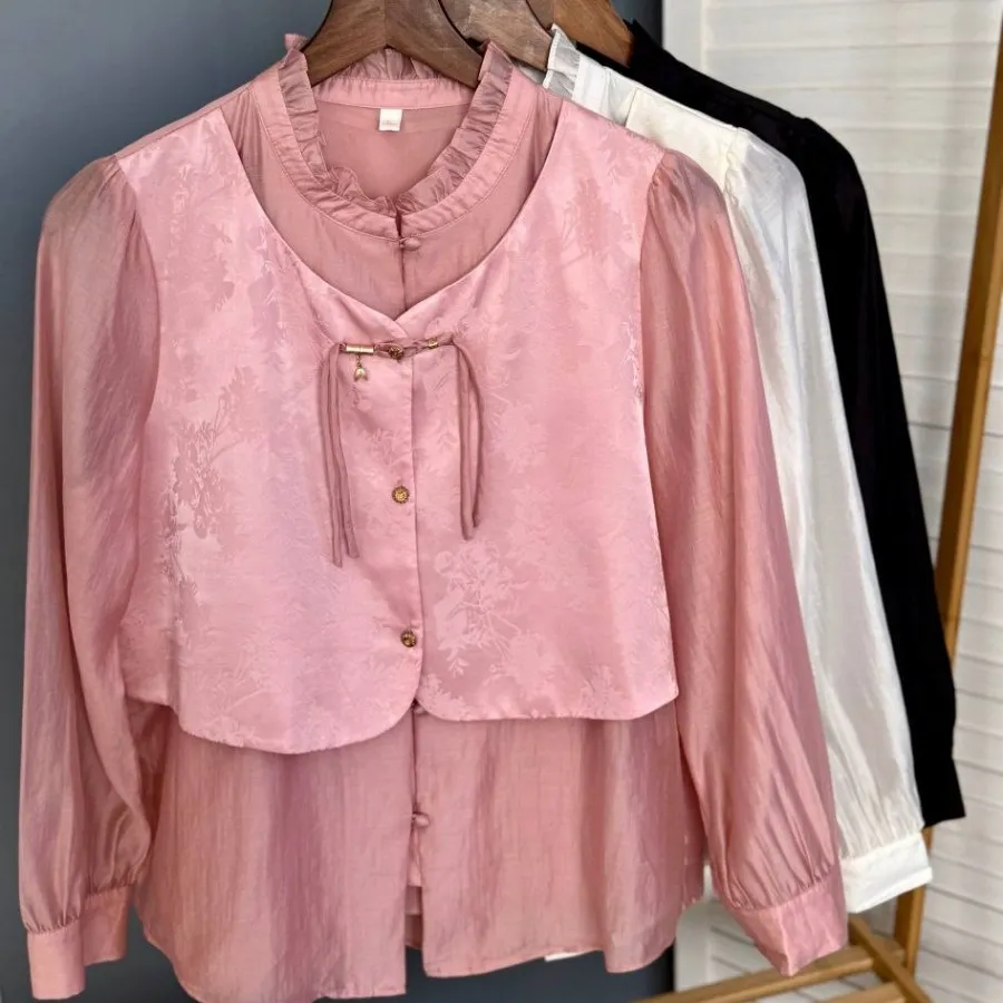 شومیز جنس حریروساتن