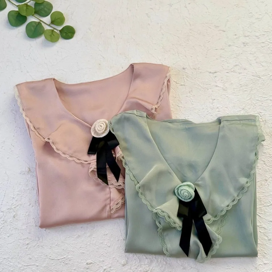 شومیزجنس ساتن شیک