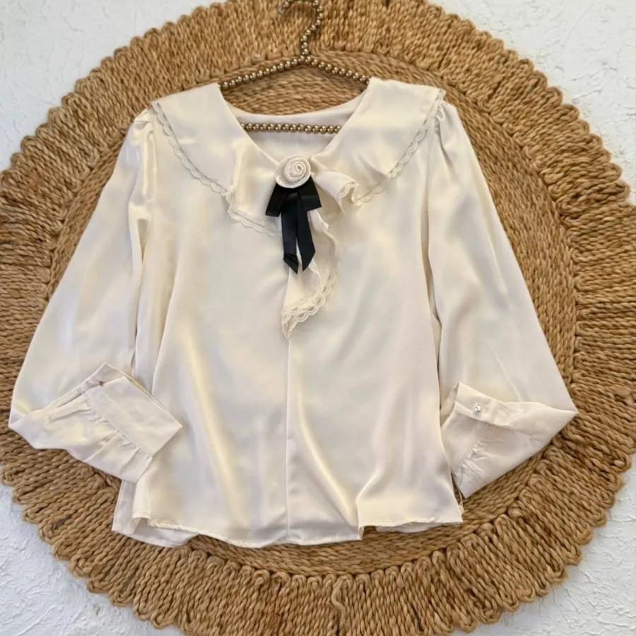 شومیزجنس ساتن شیک