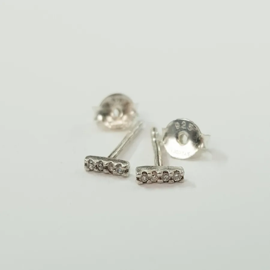 گوشواره گلگوش نقره 925