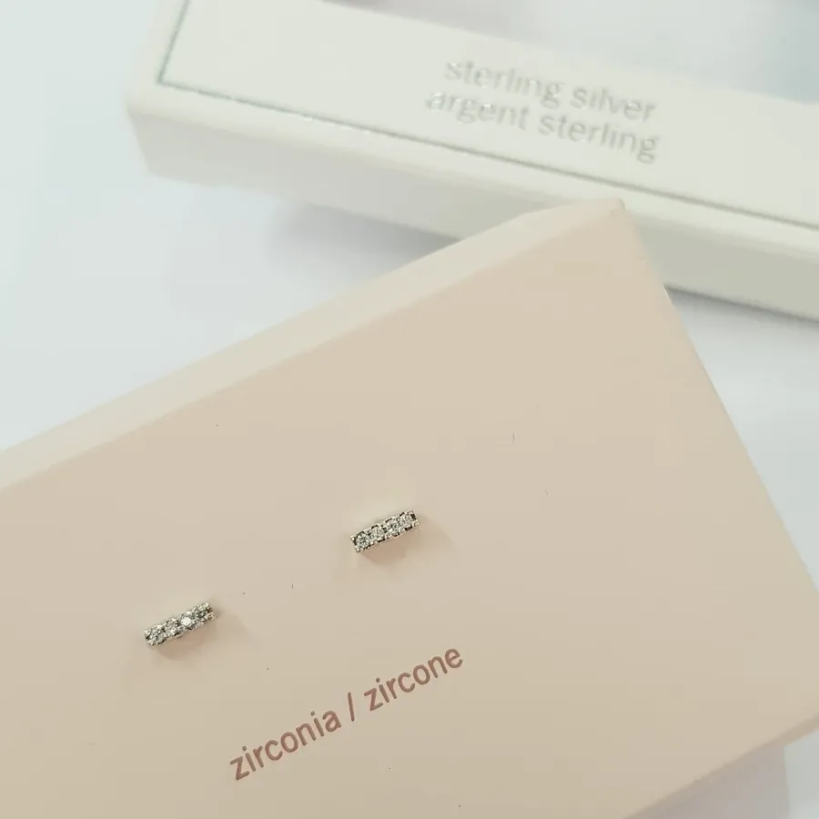 گوشواره گلگوش نقره 925