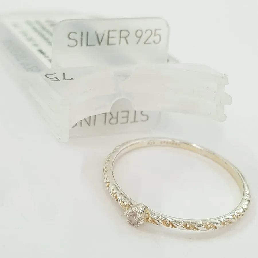 انگشتر نقره 925 نگین دار