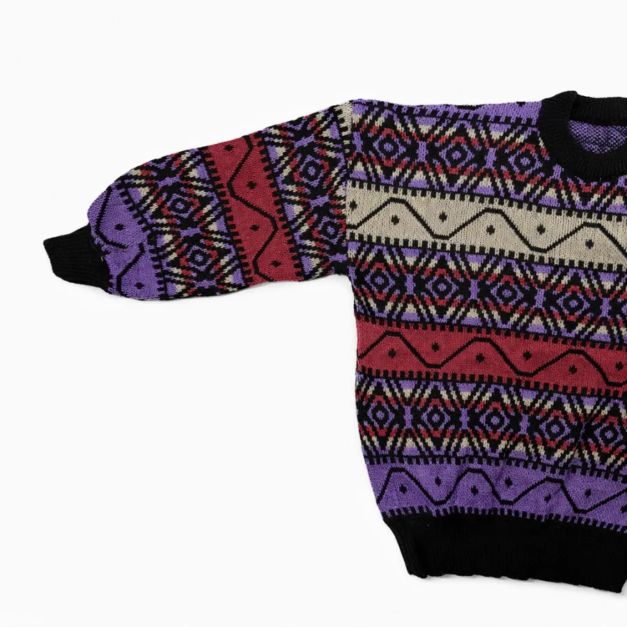 پلیور زنانه بافت سرخپوستی