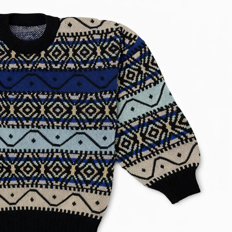 پلیور زنانه بافت سرخپوستی