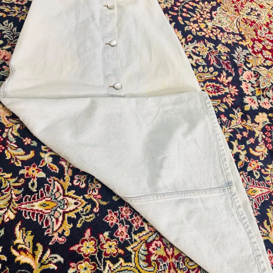 دامن جین آبی روشن