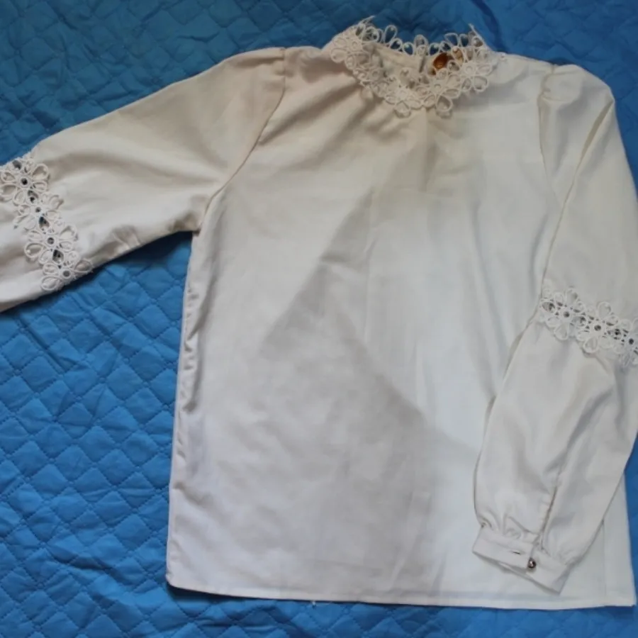 شومیز سفید مجلسی