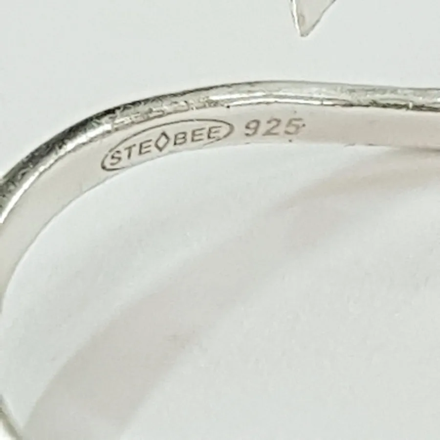 انگشتر نقره 925 موج دریا